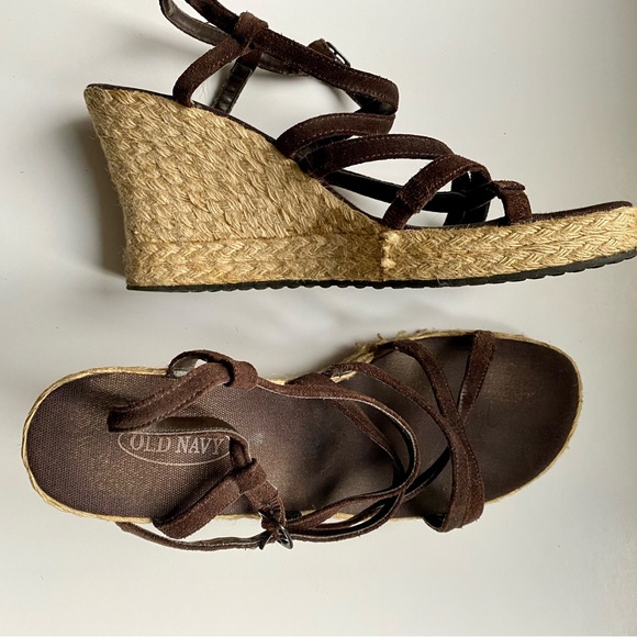 Wedge espadrilles | Old Navy | size 8 - Picture 1 of 4
